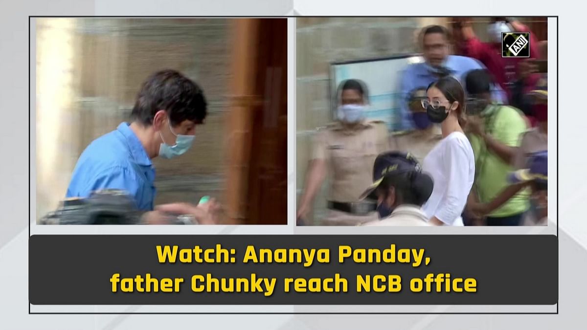 Watch: Ananya Panday, father Chunky reach NCB office