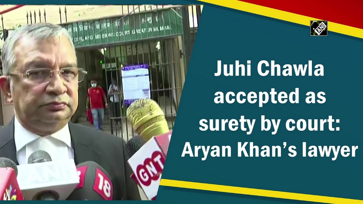 Juhi Chawla accepted as surety by court: Aryan Khan’s lawyer