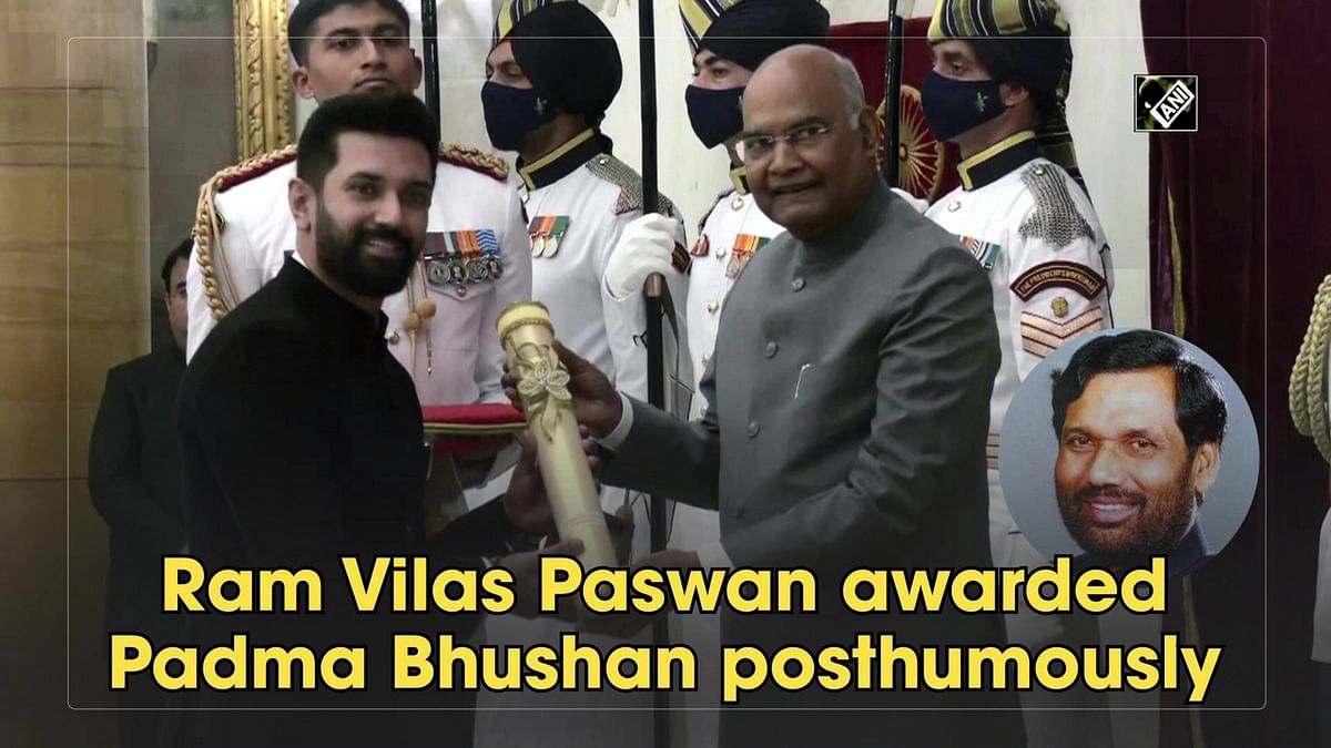Ram Vilas Paswan awarded Padma Bhushan posthumously