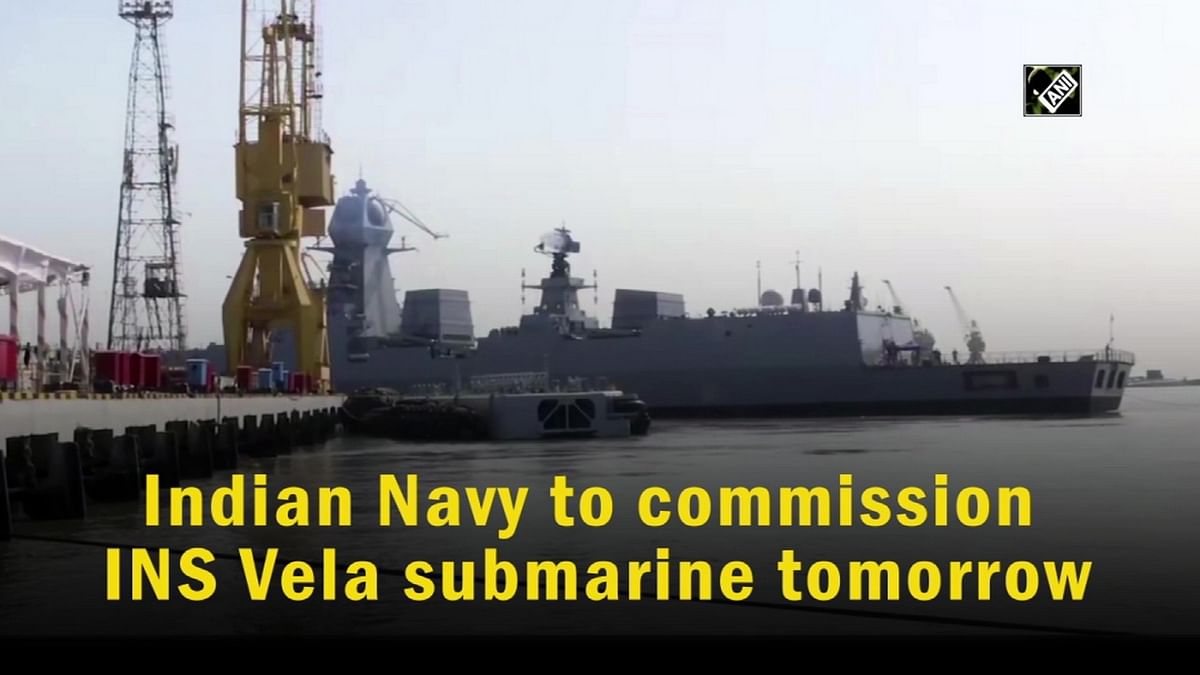 Indian Navy to commission INS Vela submarine on Nov 25