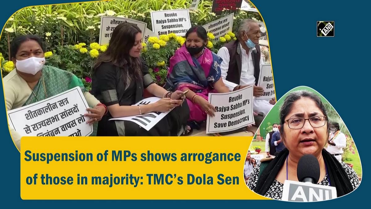 Suspension of MPs shows arrogance of those in majority: TMC’s Dola Sen
