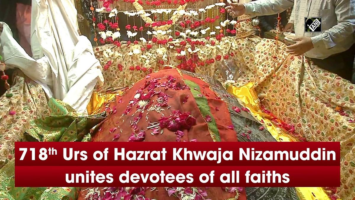 718th Urs of Hazrat Khwaja Nizamuddin unites devotees of all faiths