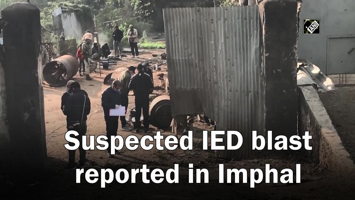 Suspected IED blast reported in Imphal 