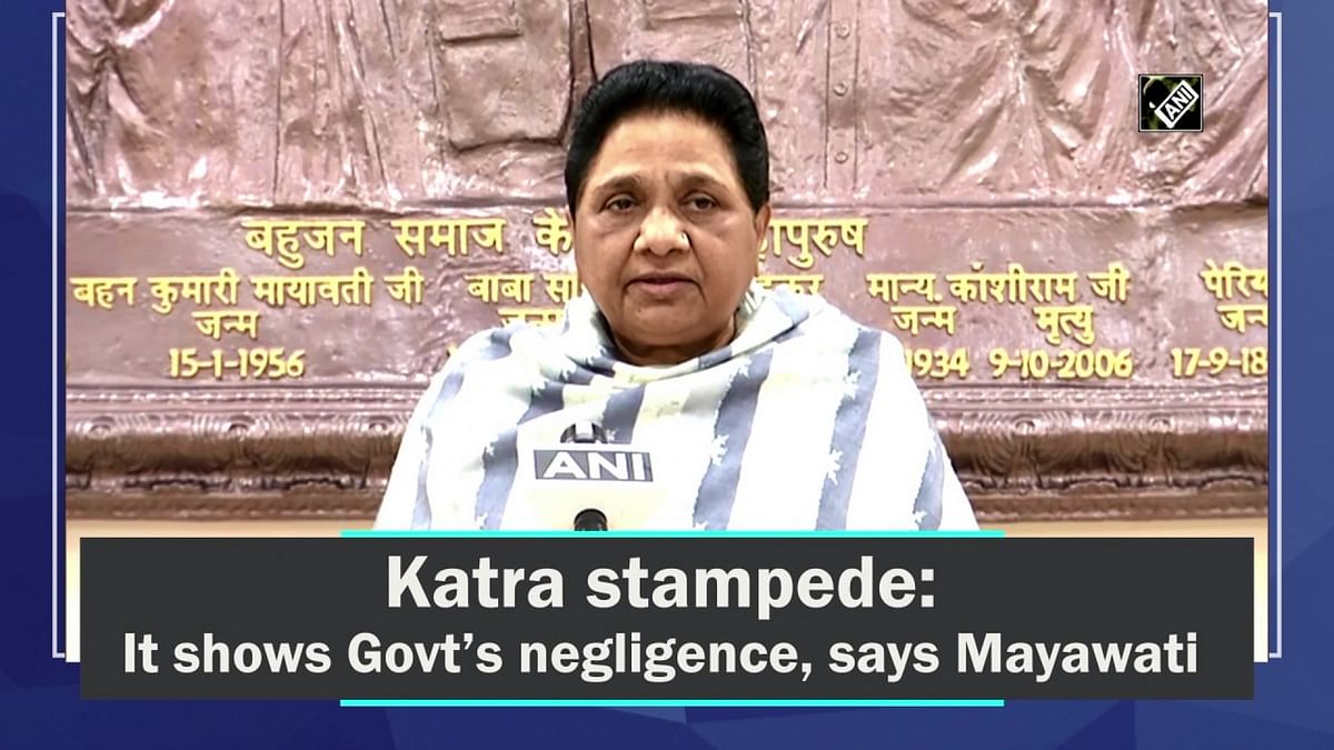 Vaishno Devi stampede: It shows Centre's negligence, says Mayawati
