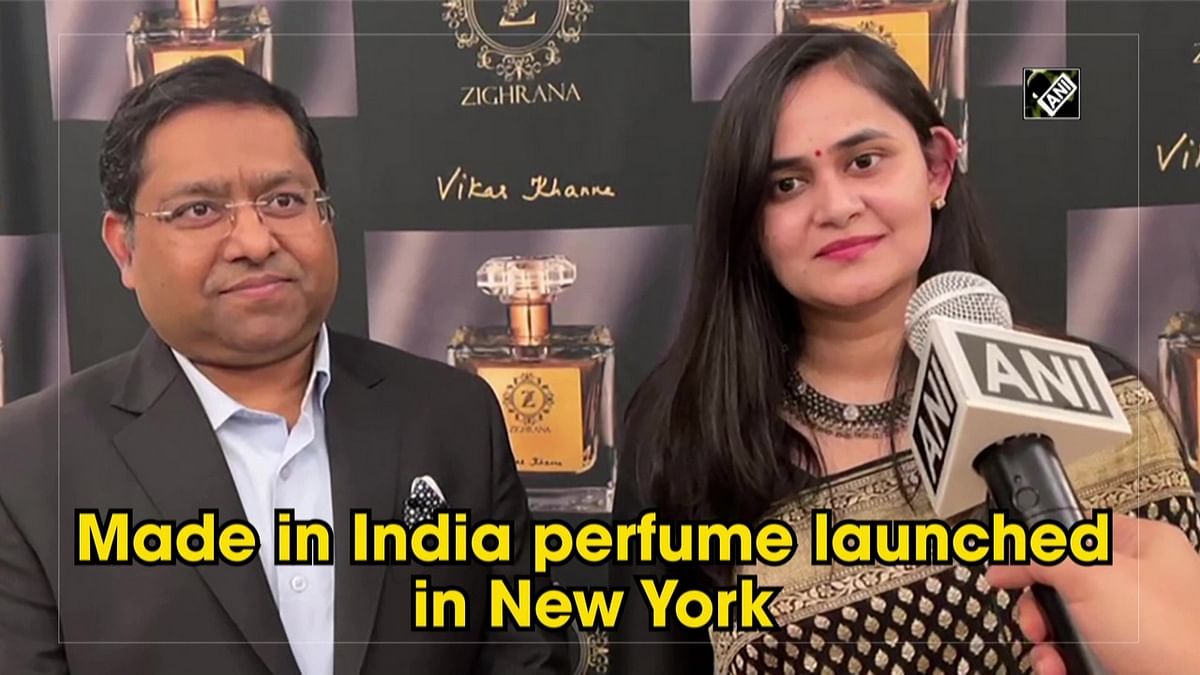 Made in India perfume from UP's Kannauj launched in New York