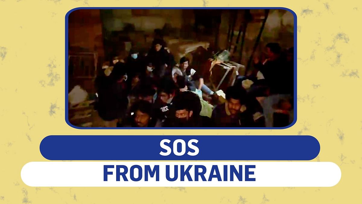 Trapped Indian students send out SOS messages from Ukraine