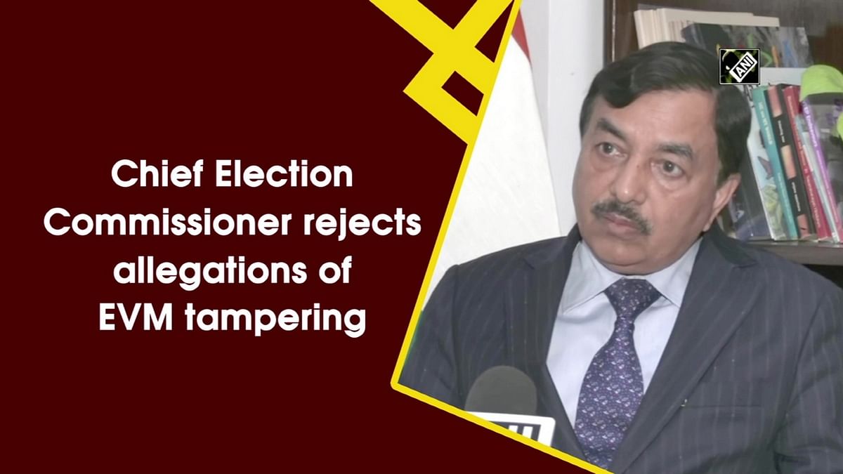 Chief Election Commissioner rejects allegations of EVM tampering