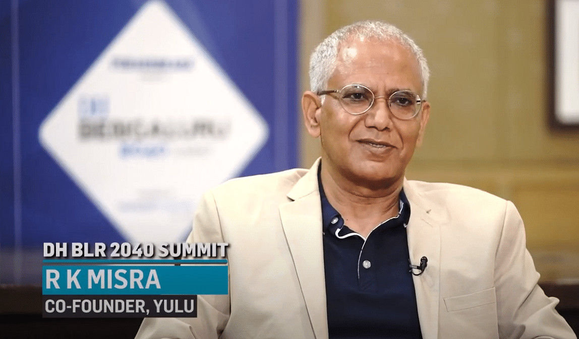 How Yulu founder R K Misra envisions Bengaluru in 2040