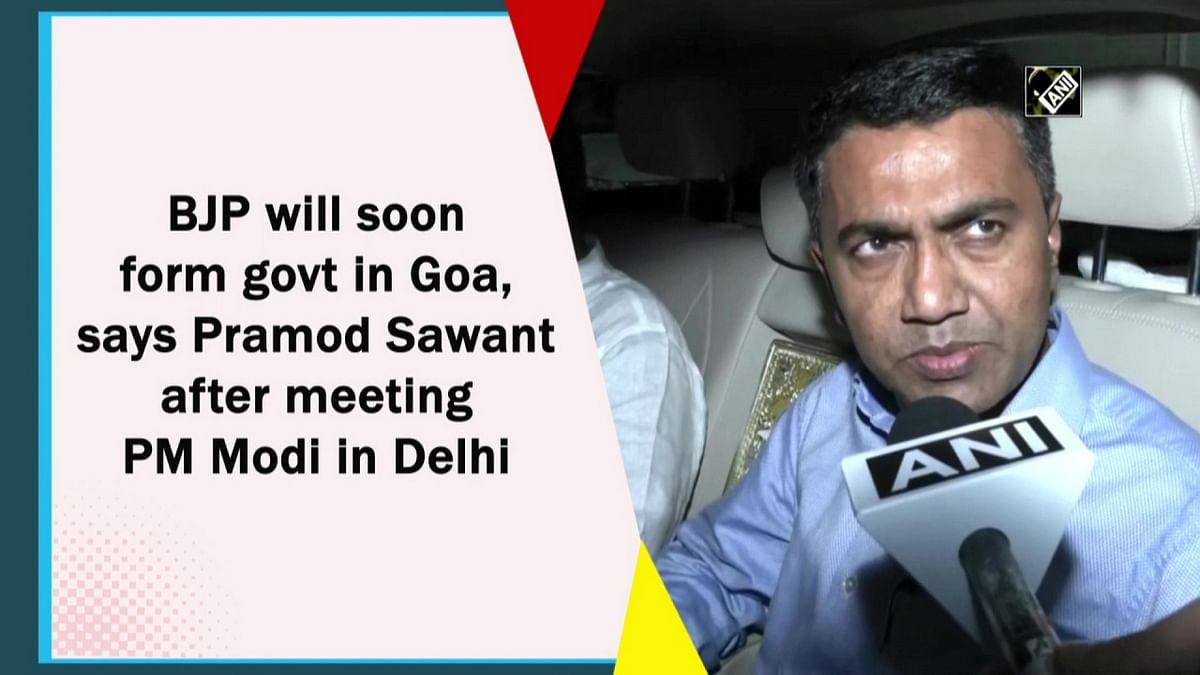 BJP will soon form govt in Goa, says Pramod Sawant after meeting PM Modi in Delhi