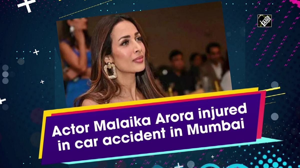 Actor Malaika Arora injured in car accident in Mumbai
