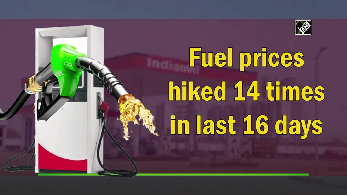 Fuel prices hiked 14 times in last 16 days