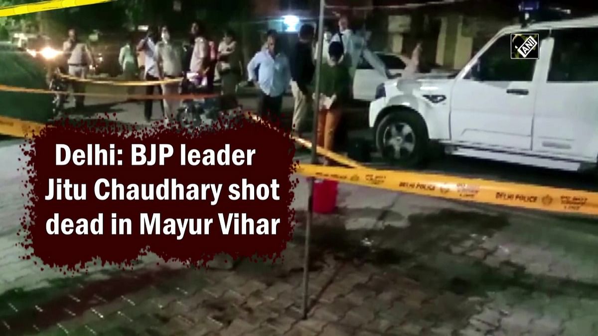 Delhi: BJP leader Jitu Chaudhary shot dead in Mayur Vihar