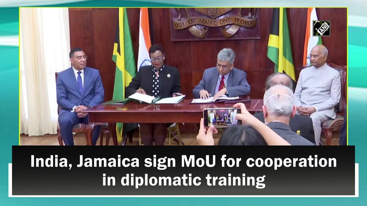 India, Jamaica sign MoU for cooperation in diplomatic training 