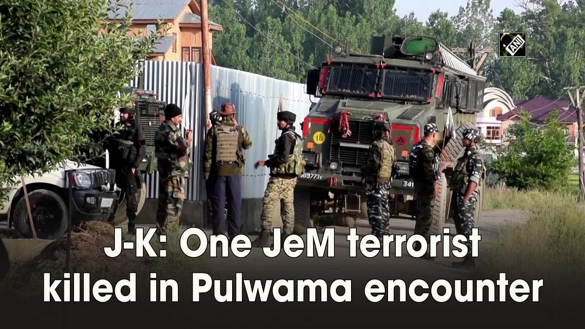 J-K: One JeM terrorist killed in Pulwama encounter