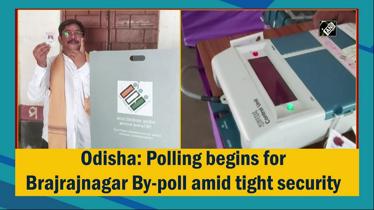 Odisha: Polling begins for Brajrajnagar By-poll amid tight security
