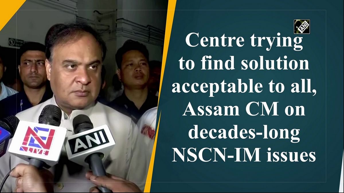 Centre trying to find solution acceptable to all, Assam CM on decades-long NSCN-IM issues