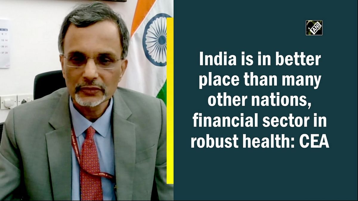 India is in better place than many other nations, financial sector in robust health: CEA 