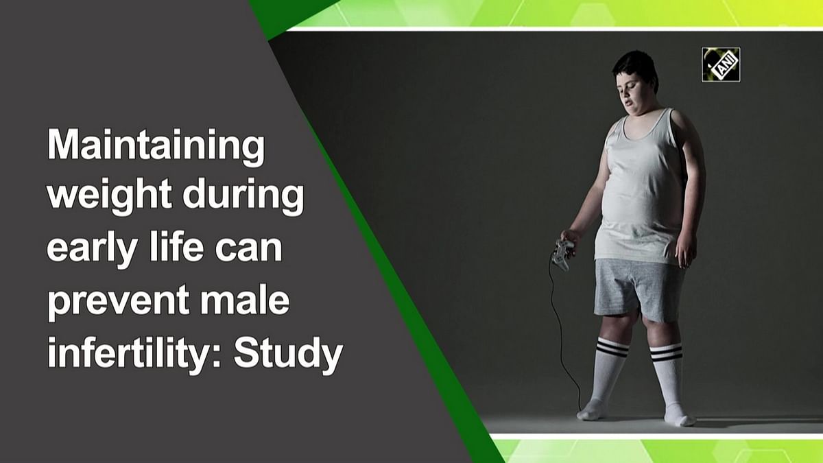 Maintaining weight during early life can prevent male infertility: Study