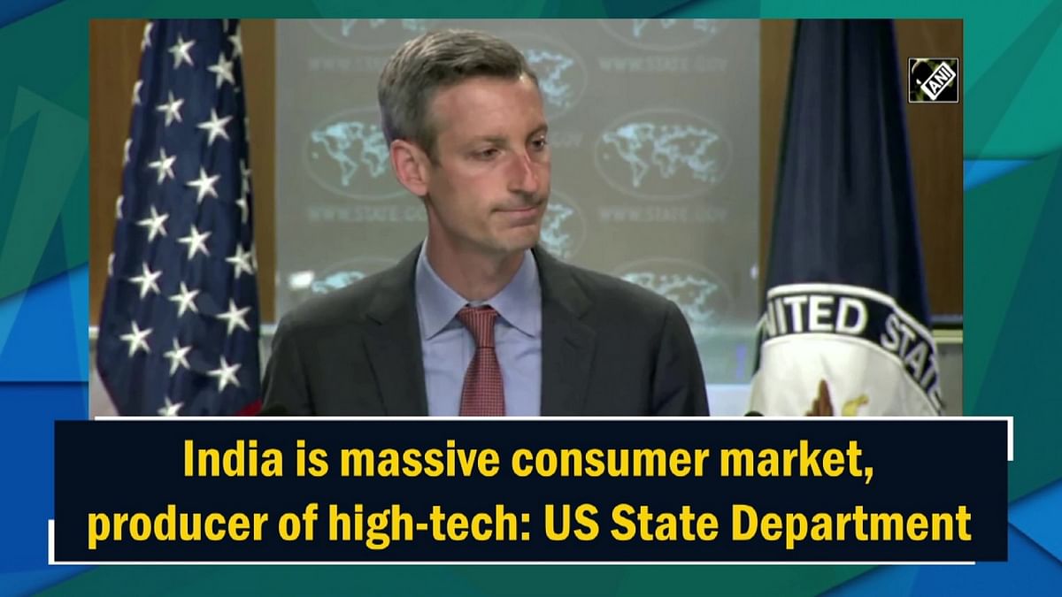 India is massive consumer market, producer of high-tech: US State Department 