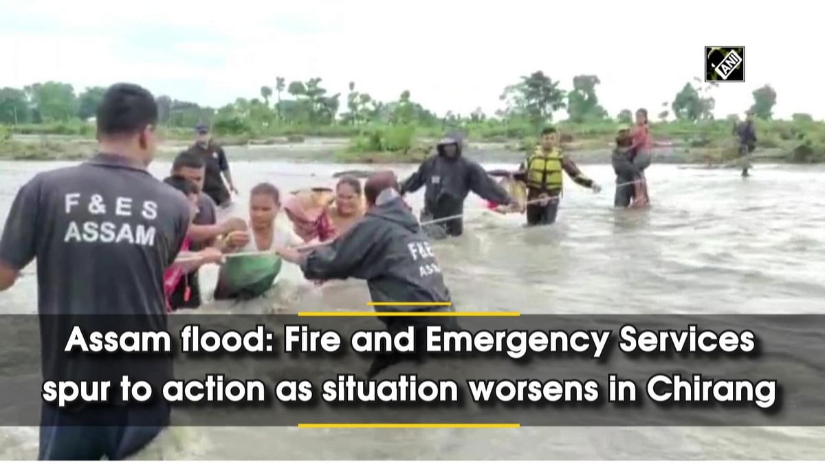 Assam flood: Fire and Emergency Services spur to action as situation worsens in Chirang