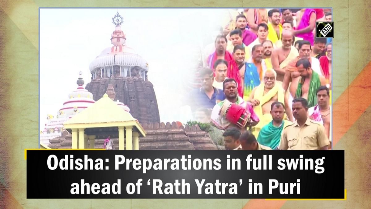 Preparations in full swing ahead of ‘Rath Yatra’ in Odisha's Puri