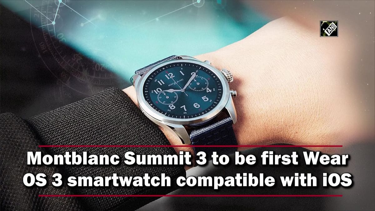 Montblanc Summit 3 to be first Wear OS 3 smartwatch compatible with iOS