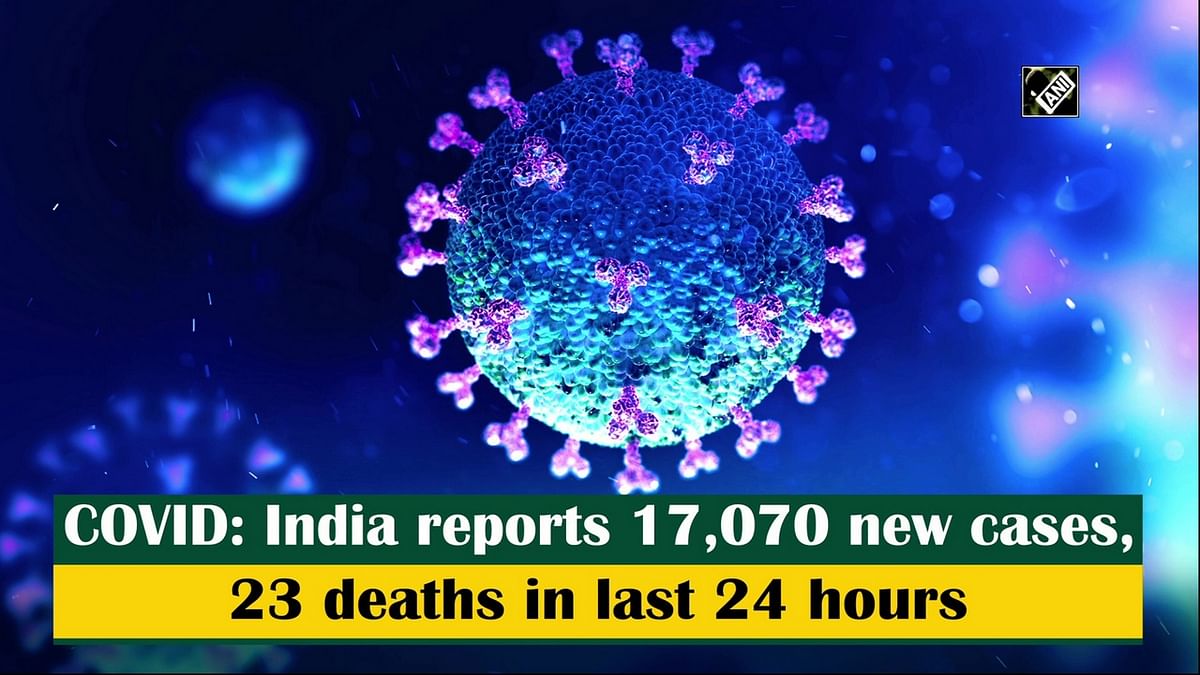 COVID: India reports 17,070 new cases, 23 deaths in last 24 hours