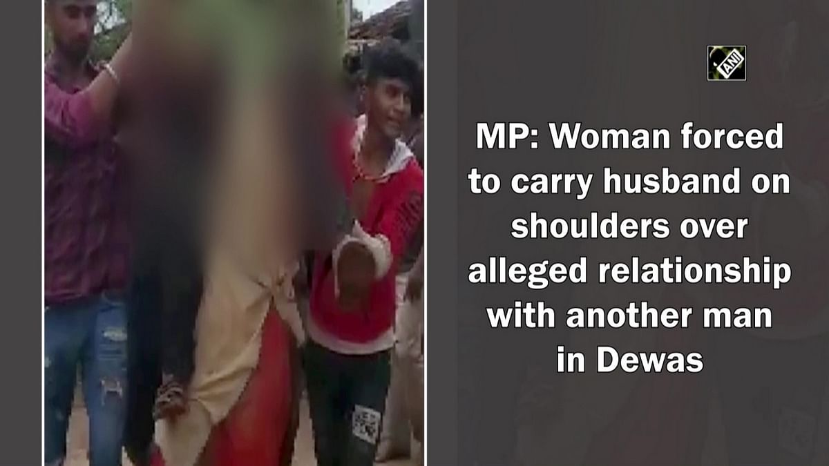 MP: Woman forced to carry husband on shoulders over alleged relationship with another man in Dewas
