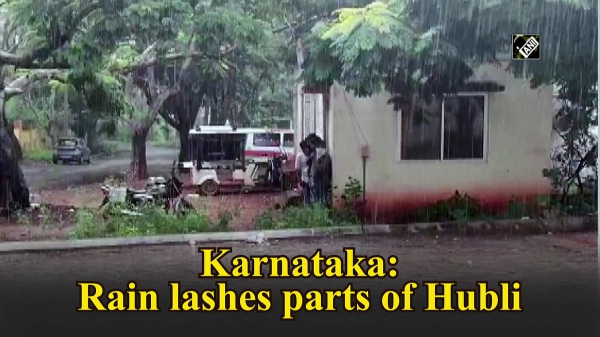 Karnataka: Rain lashes parts of Hubballi town
