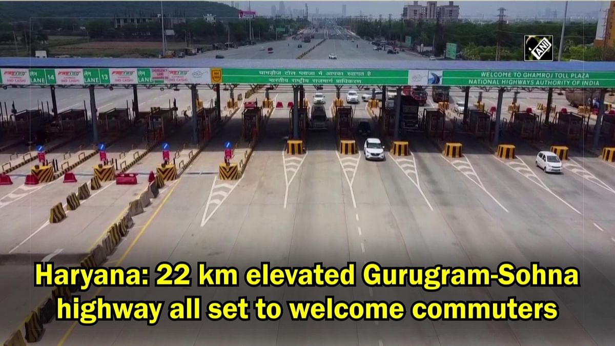 Haryana: 22 km elevated Gurugram-Sohna highway all set to welcome commuters 