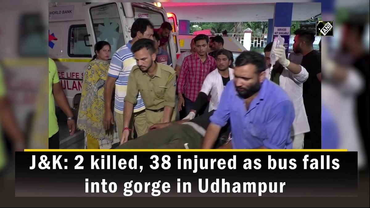 J&K: 2 killed, 38 injured as bus falls into gorge in Udhampur