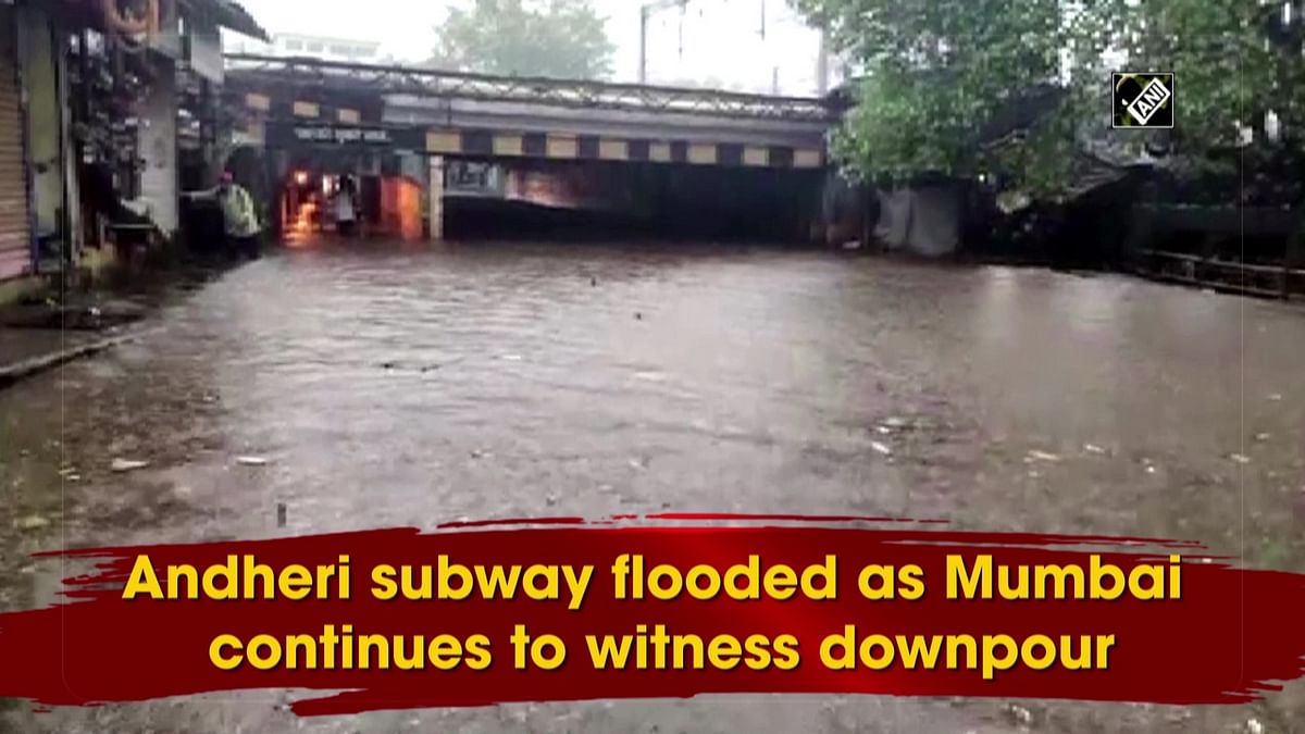 Andheri subway flooded as Mumbai gets battered by torrential rainfall