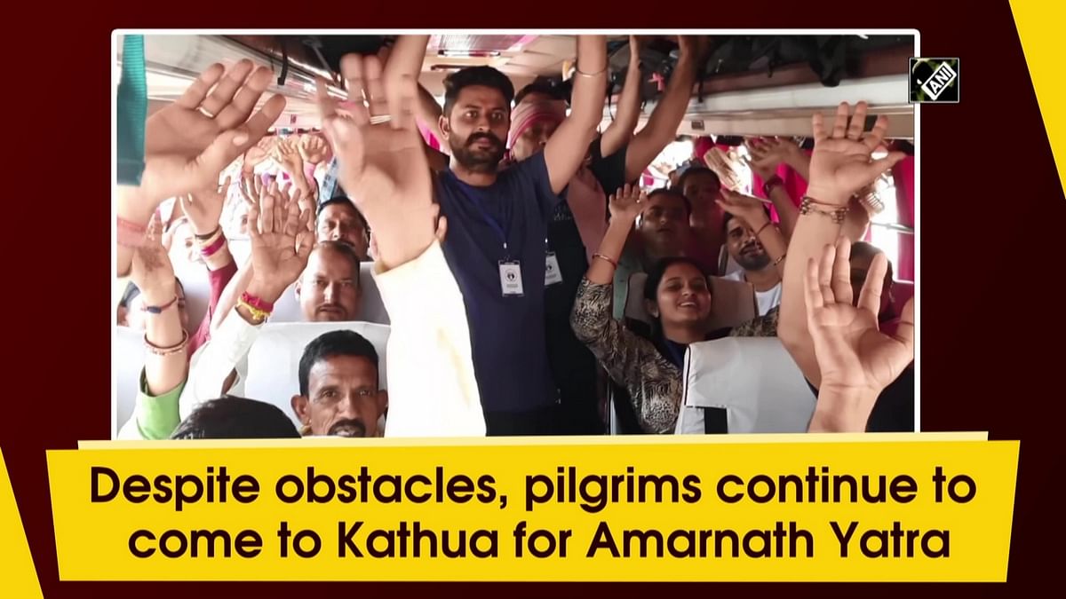 Despite obstacles, pilgrims continue to come to Kathua for Amarnath Yatra