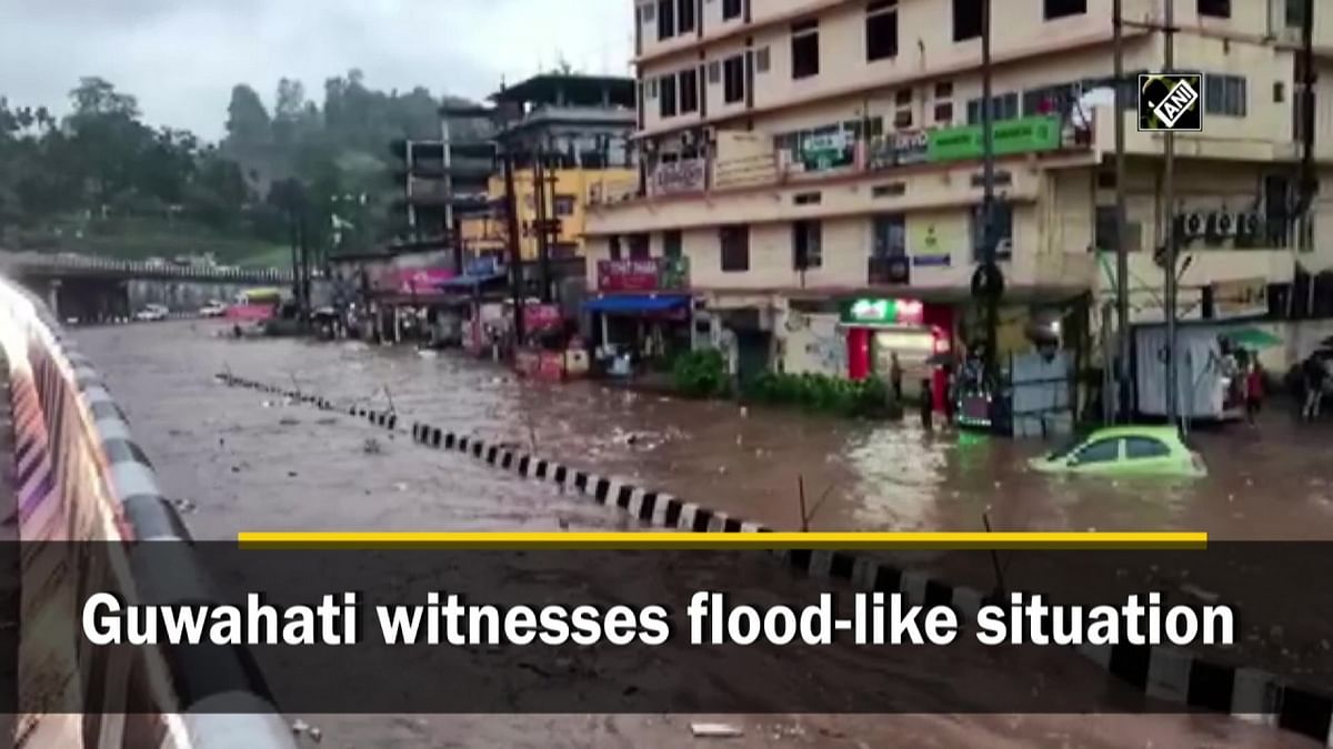 Guwahati witnesses flood-like situation