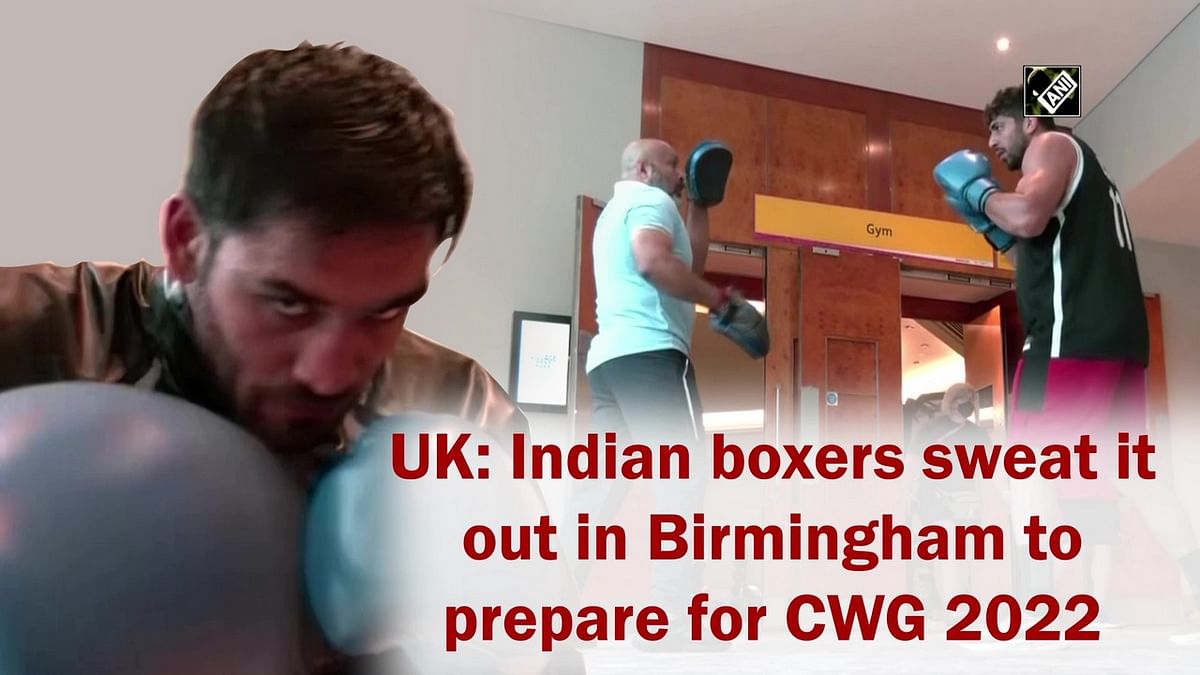 UK: Indian boxers sweat it out in Birmingham to prepare for CWG 2022