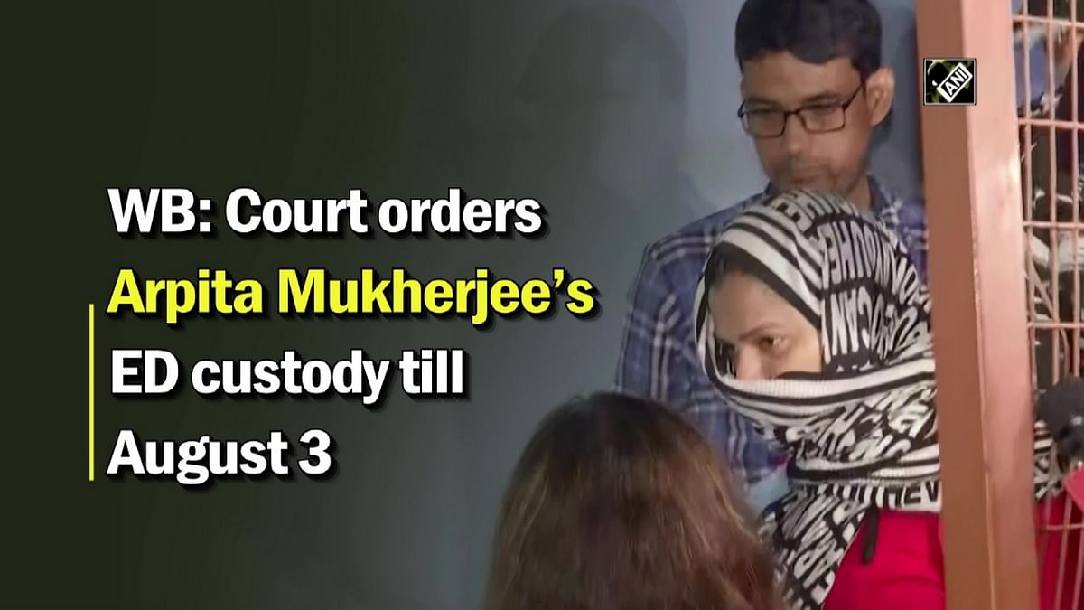 WB: Court orders Arpita Mukherjee’s ED custody till August 3 