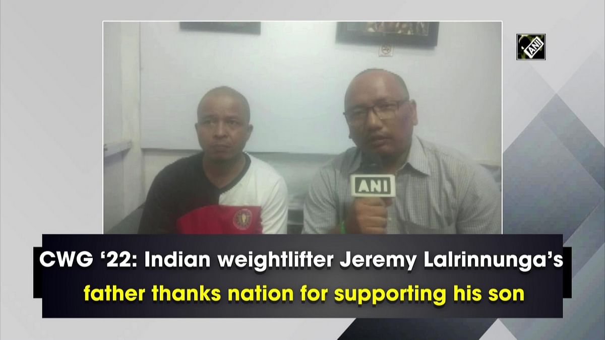 CWG ‘22: Indian weightlifter Jeremy Lalrinnunga’s father thanks nation for supporting his son
