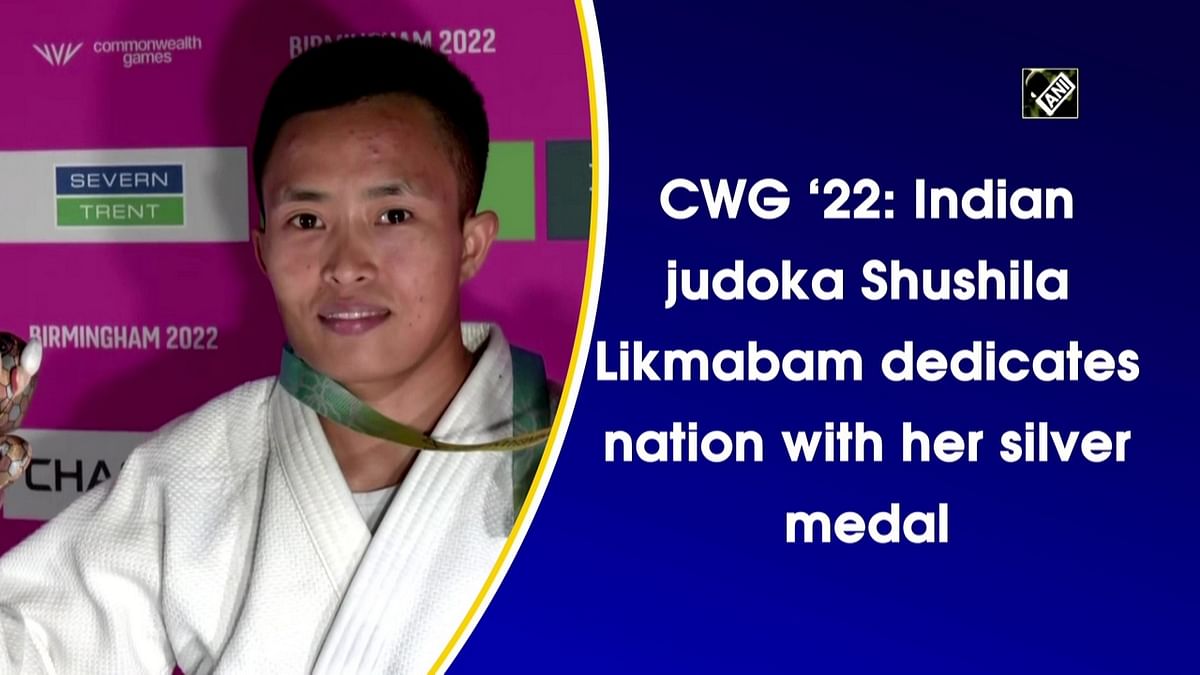 CWG ‘22: Indian judoka Shushila Likmabam dedicates nation with her silver medal