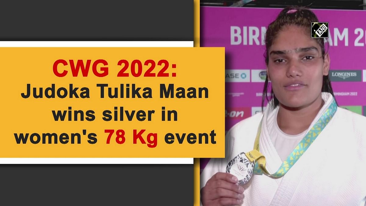 CWG 2022: Judoka Tulika Maan wins silver in women's 78 Kg event