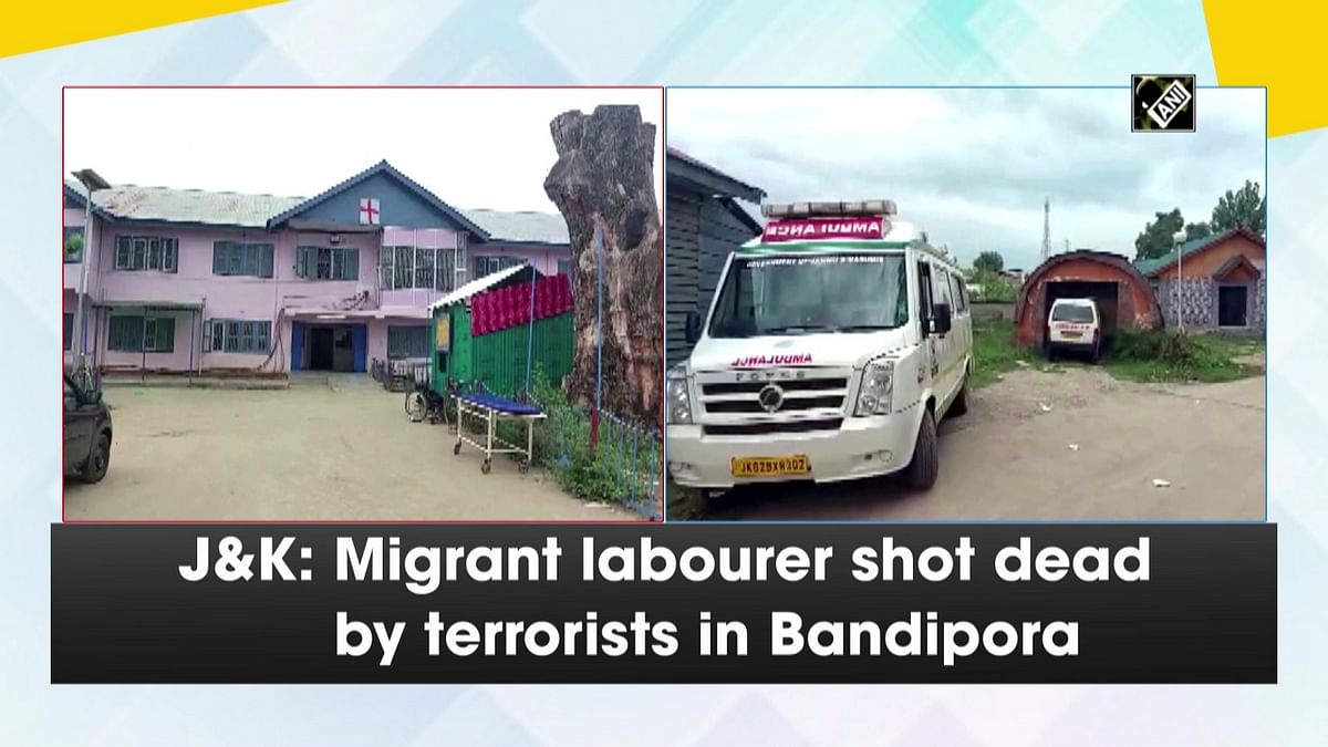 J&K: Migrant labour shot dead by terrorists in Bandipora