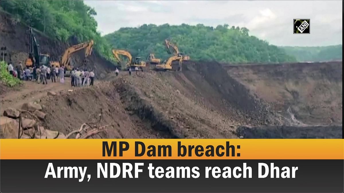 Madhya Pradesh Dam breach: Army, NDRF teams reach Dhar