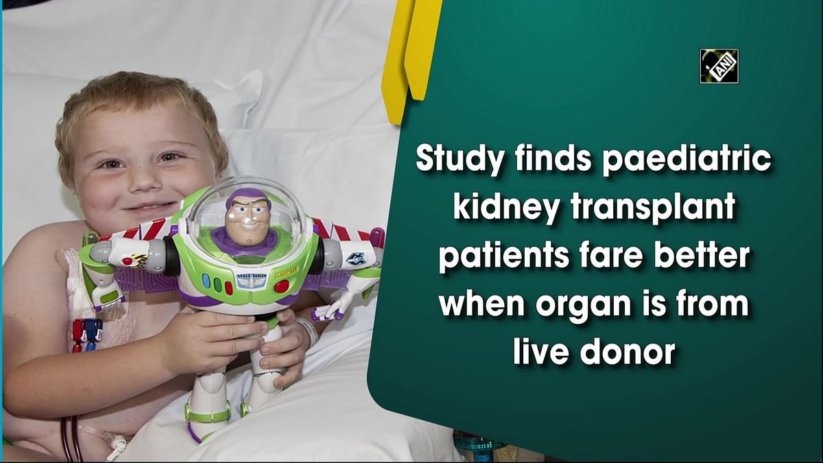 Study finds paediatric kidney transplant patients fare better when organ is from live donor