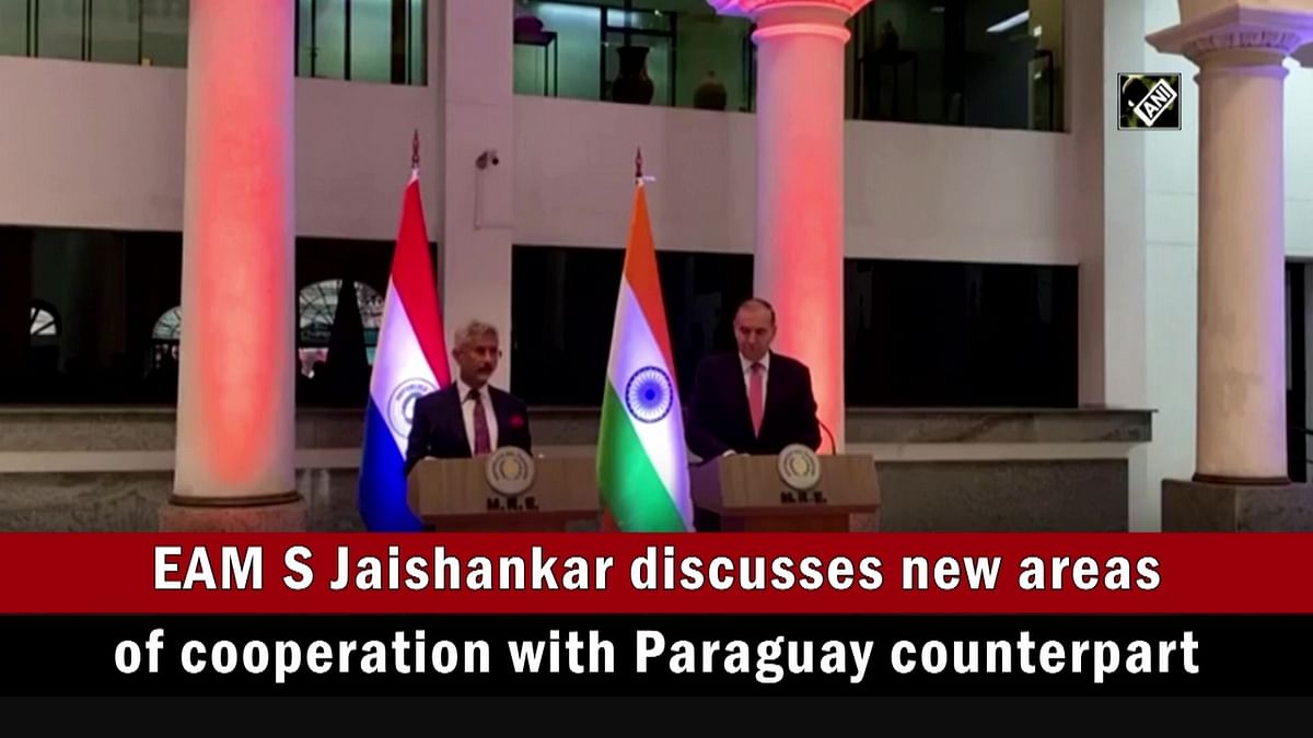 EAM S Jaishankar discusses new areas of cooperation with Paraguay counterpart