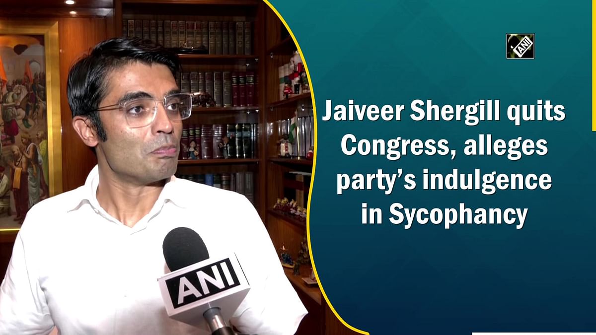 Jaiveer Shergill quits Congress, alleges party’s indulgence in Sycophancy
