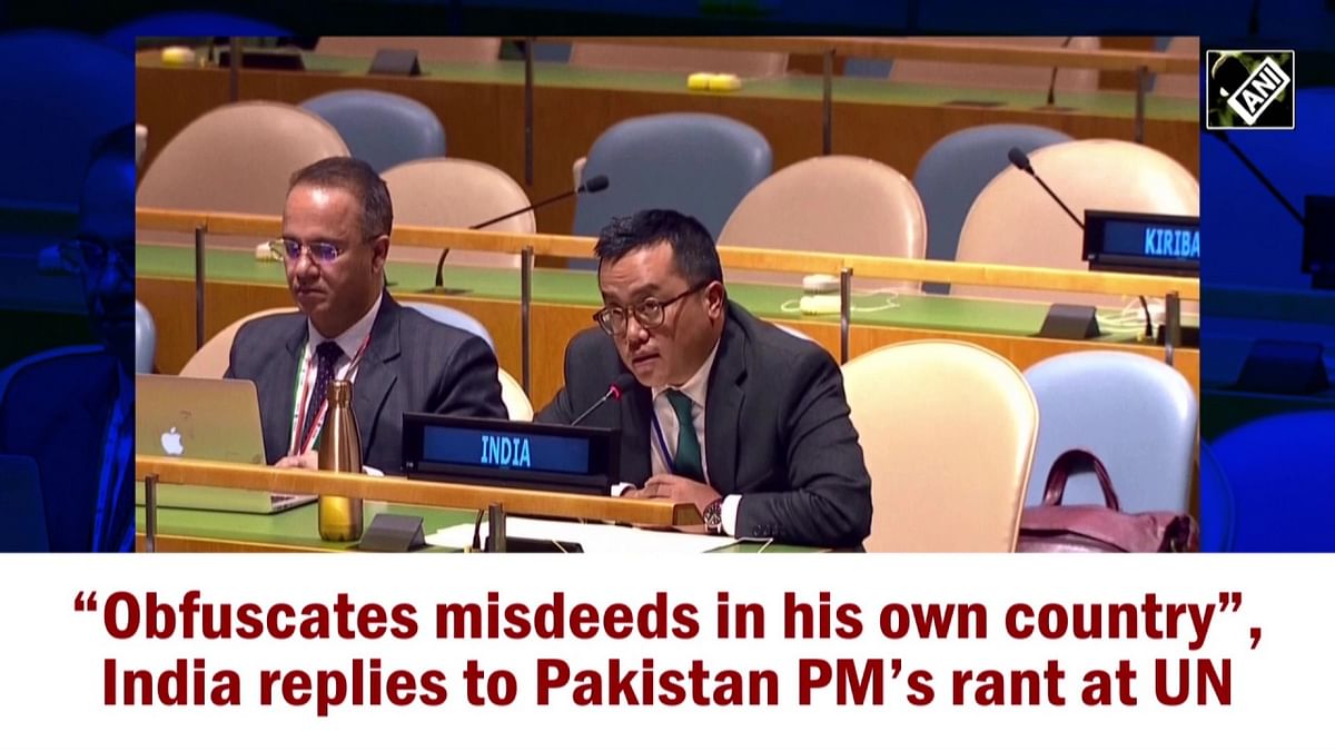'Obfuscates misdeeds in his own country', India replies to Pakistan PM’s rant at UN  