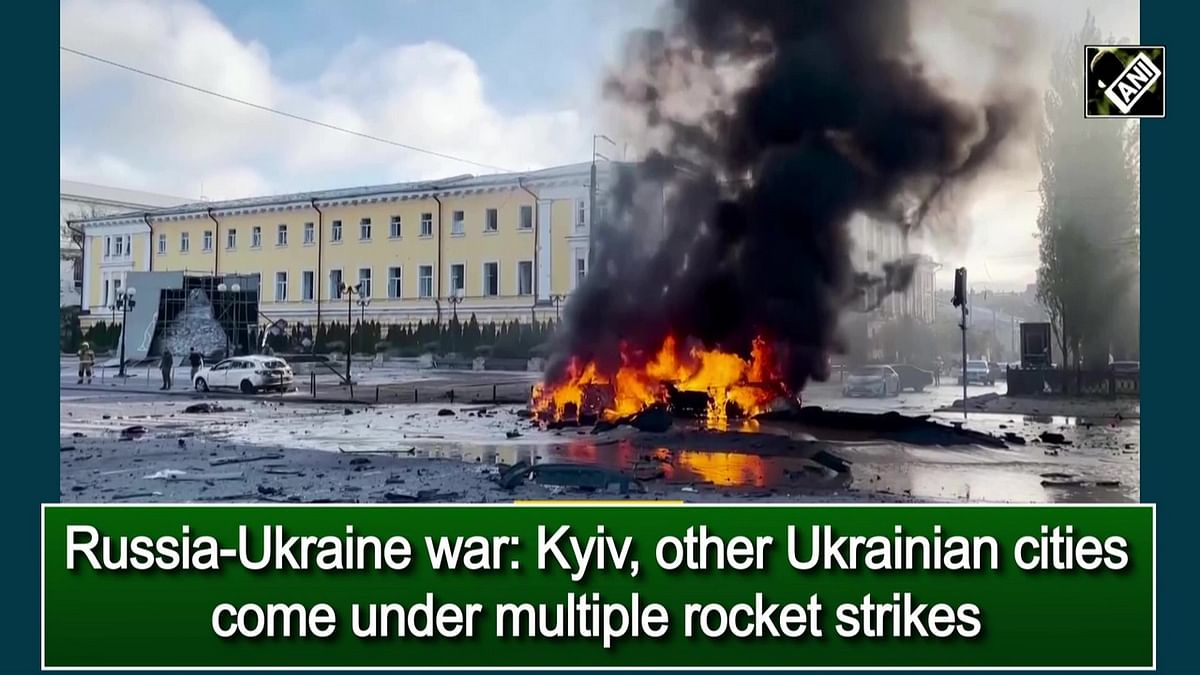 Kyiv, other Ukrainian cities come under multiple rocket strikes