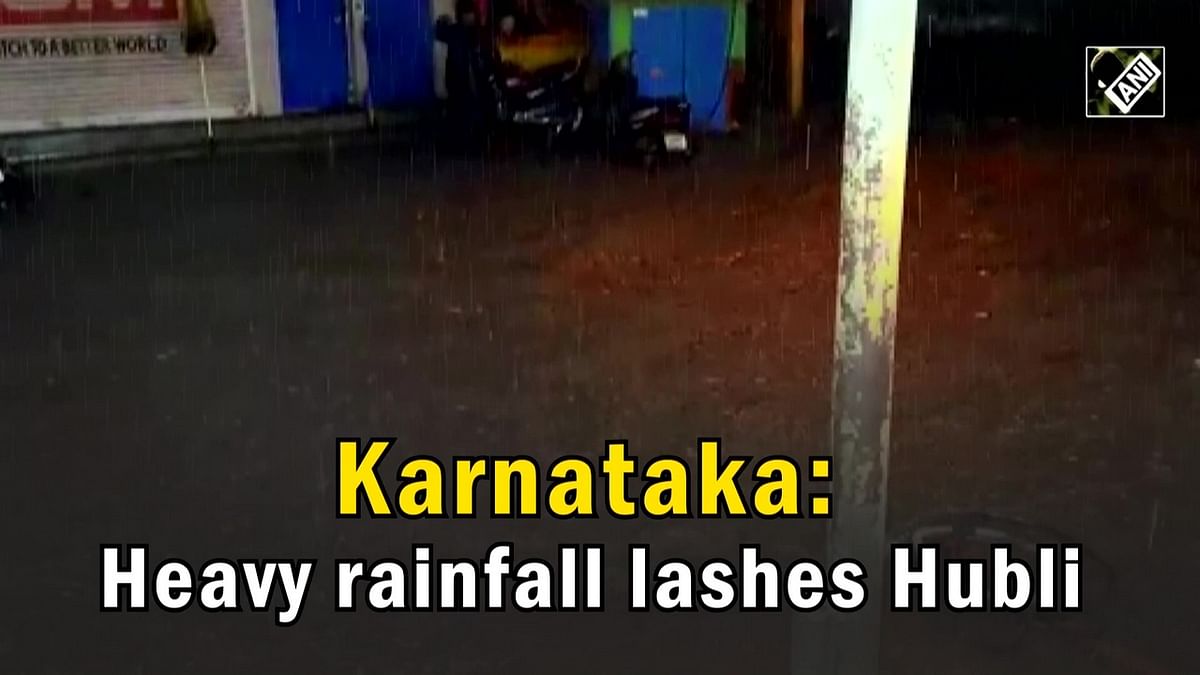 Karnataka: Heavy rainfall lashes Hubballi