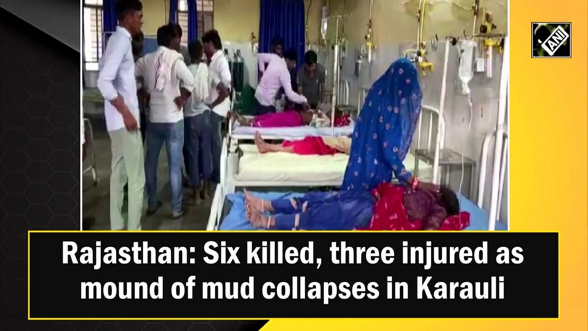 Six killed, three injured in mudslide in Rajasthan