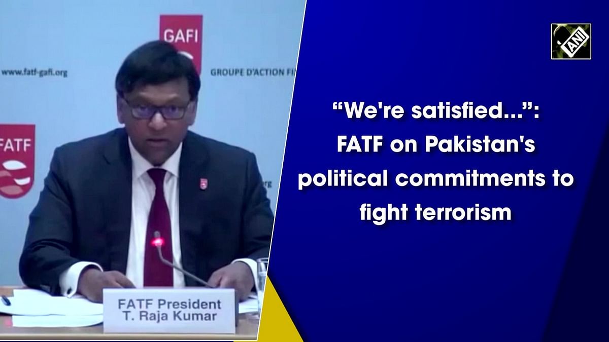 'We're satisfied', says FATF on Pakistan's political commitments to fight terrorism