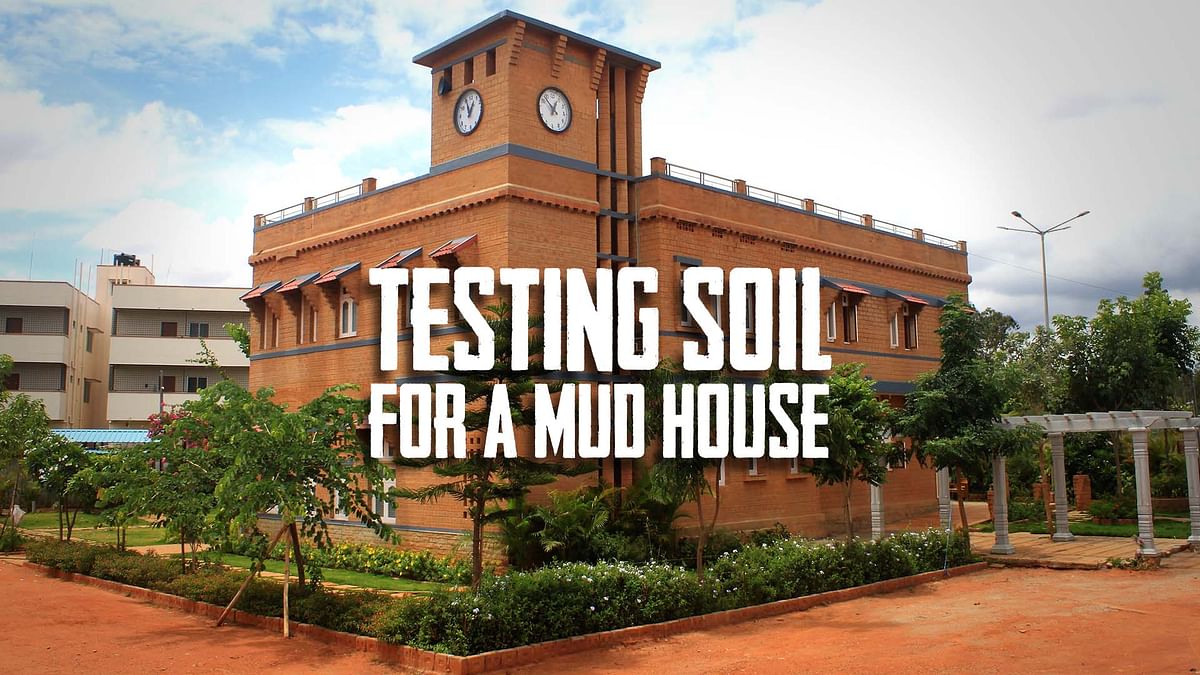 Is your soil good enough to make a mud house?